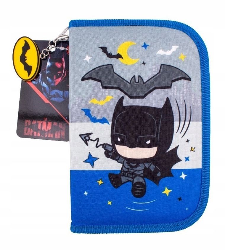 Beniamin, Batman, piórnik rozkładany, z wyposażeniem