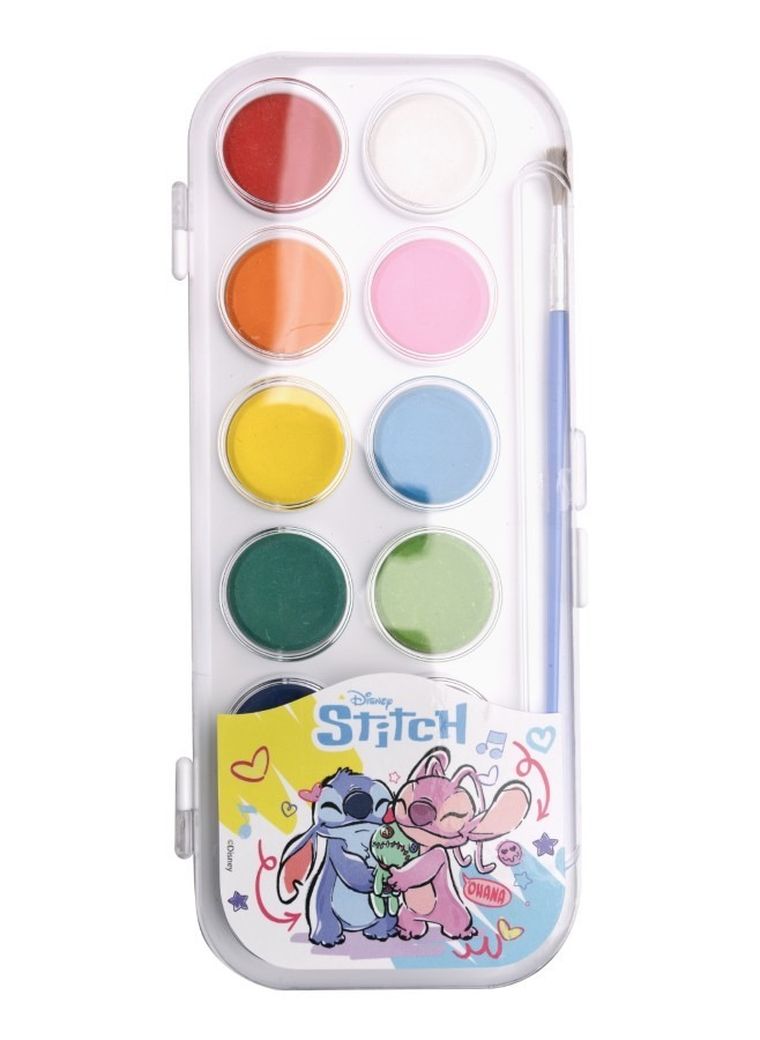 Beniamin, Lilo i Stitch, farby akwarelowe, 12 kolorów