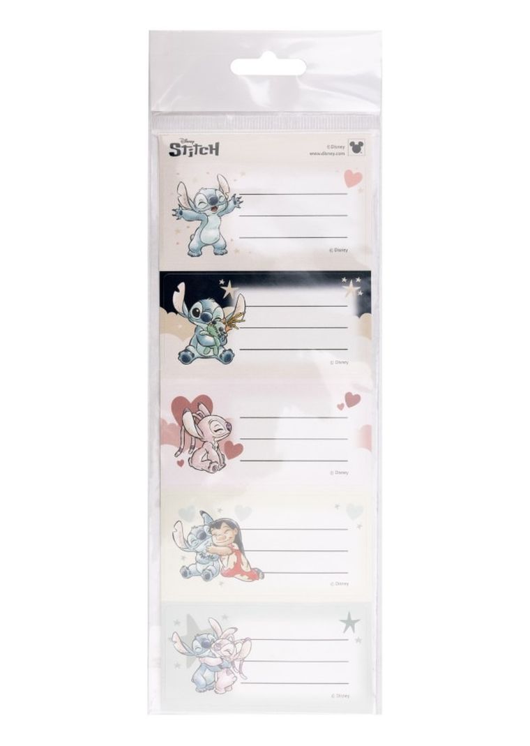 Beniamin, Lilo i Stitch, naklejki na zeszyty, pasek