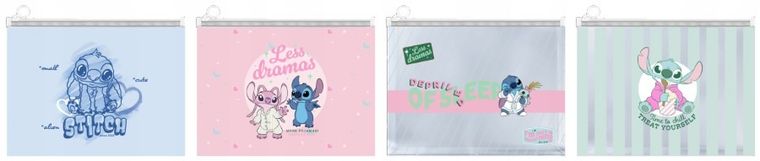 Beniamin, Lilo i Stitch, teczka na suwak, A4, 1 szt.