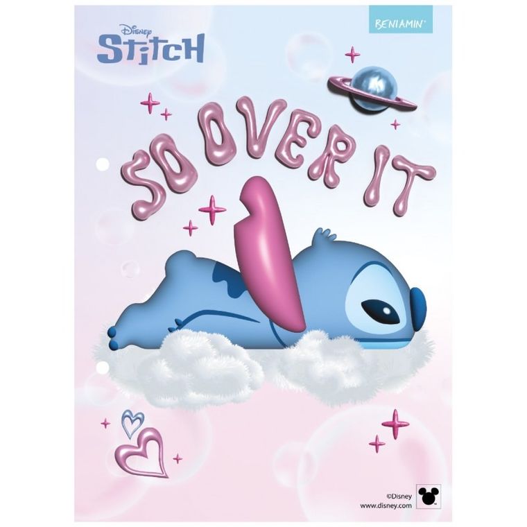 Beniamin, Lilo i Stitch, wkłady do segregatora, A5, 13 szt.