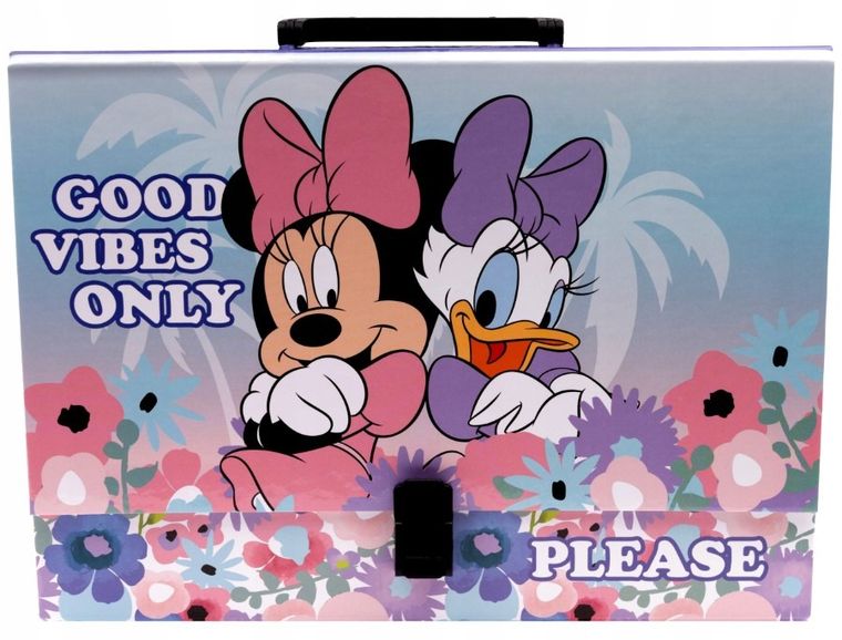 Beniamin, Minnie Mouse, teczka z rączką, walizeczka, 1 szt.