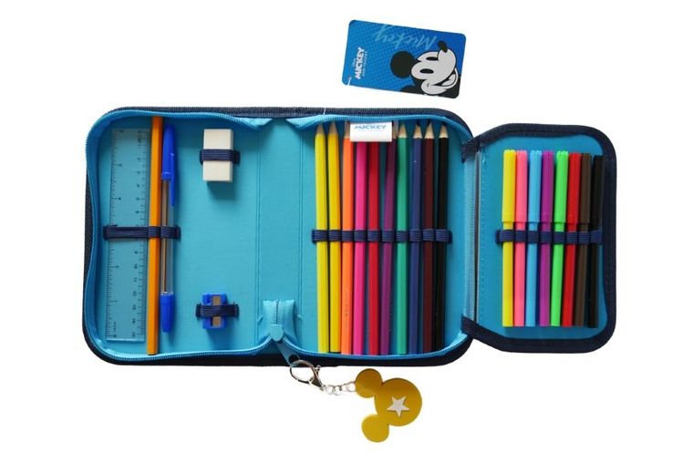 Beniamin, Myszka Miki, piórnik z wyposażeniem