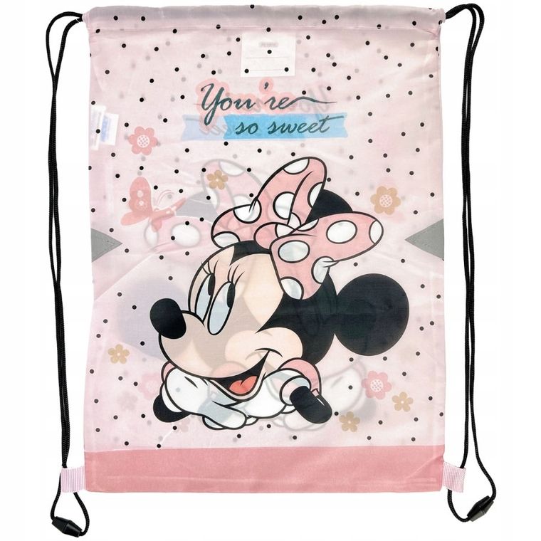 Beniamin, Myszka Minnie, worek sportowy