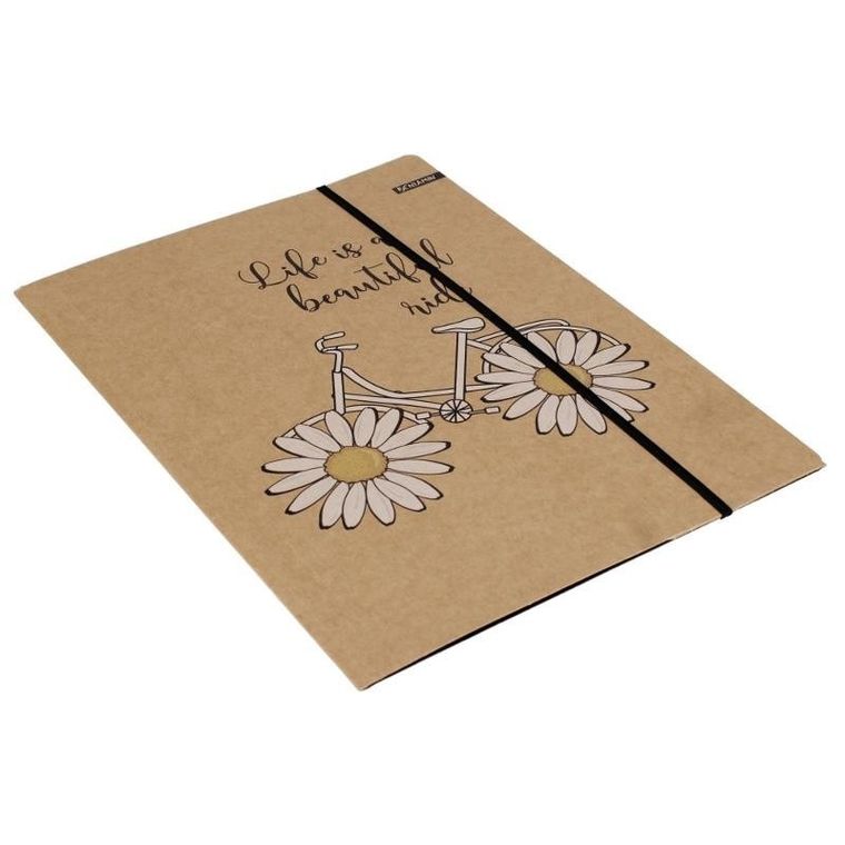 Beniamin, teczka z gumką A4, kraft liner, 1 szt.