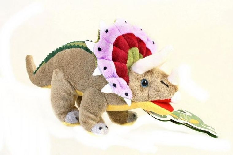 Beppe, Triceratops, maskotka, 30 cm