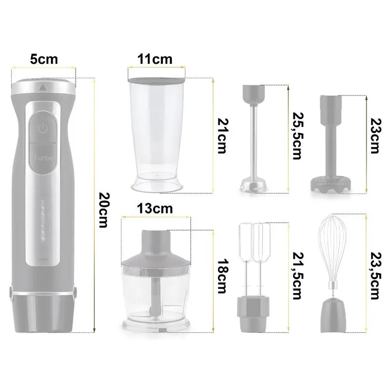 Berdsen, blender ręczny, 1500W, BD-754