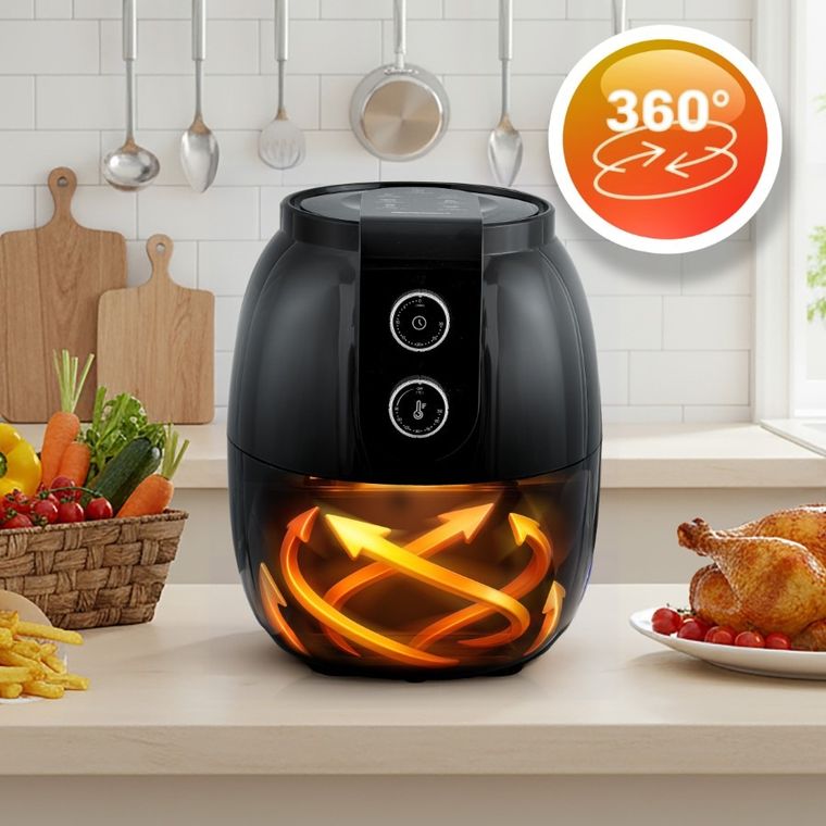 Berdsen, frytkownica beztłuszczowa, air fryer, 3,6l, BD-650