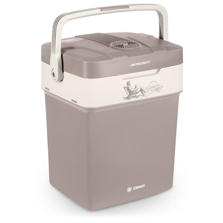 Berdsen, Icemax, lodówka turystyczna, tryb Eco, ciemno-szara, 29l