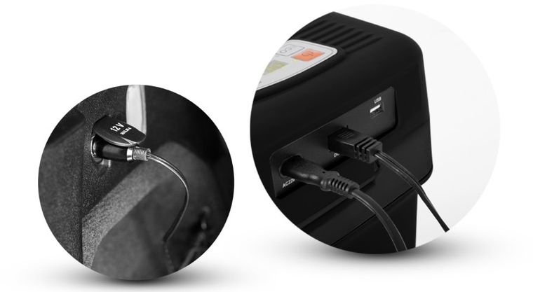 Berdsen, Icemax, lodówka turystyczna, tryb Eco, czarna, 29l