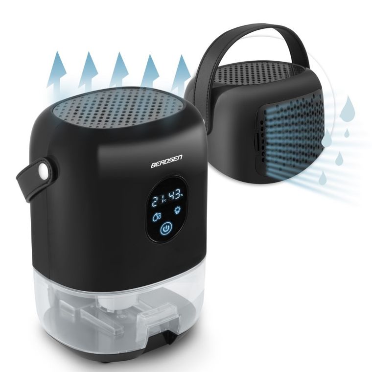 Berdsen, osuszacz powietrza, pochłaniacz wilgoci, czarny, BR-10B