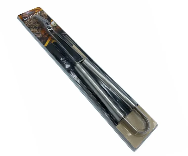 Berghoff, BBQ, stalowe szczypce do grilla