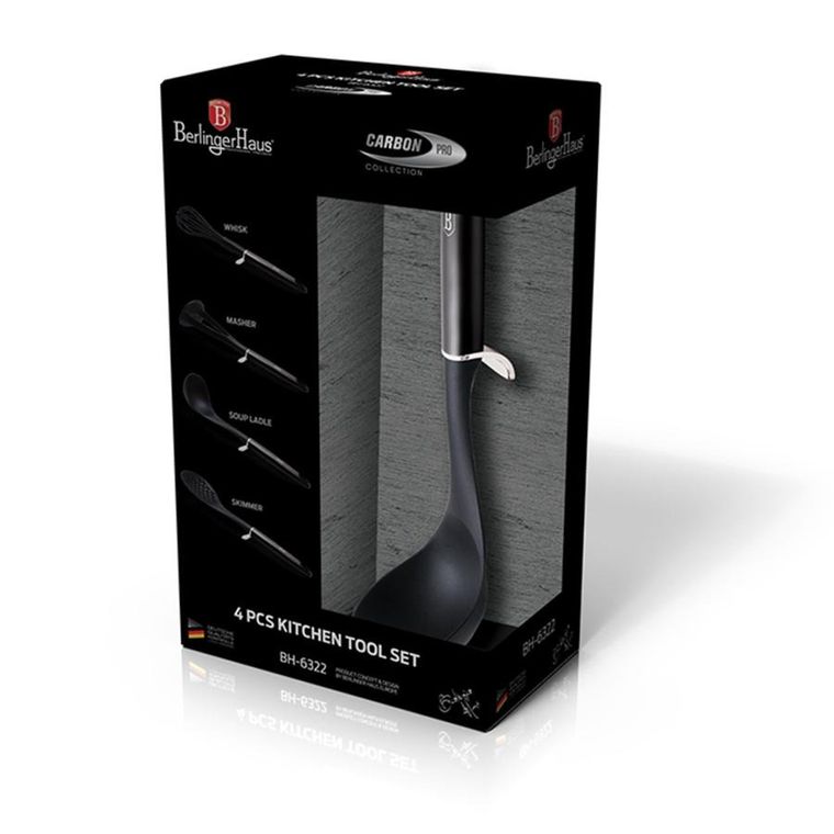 Berlinger Haus, Carbon Pro, zestaw przyborów kuchennych, BH-6322