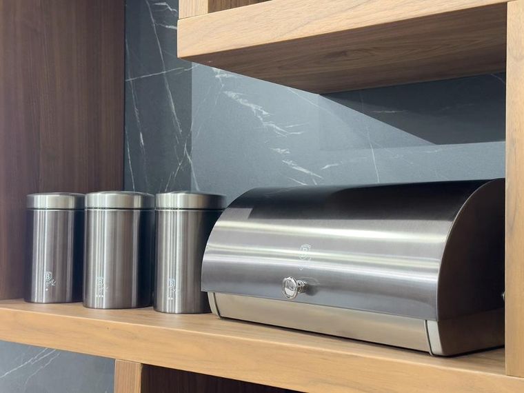 Berlinger Haus, chlebak z zestawem pojemników, carbon pro, BH-6732