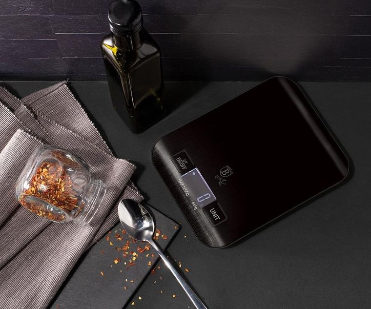 Berlinger Haus, elektroniczna waga kuchenna, Black Silver