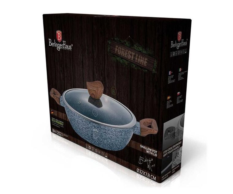 Berlinger Haus, Forest Line, garnek granitowy, 4.9l