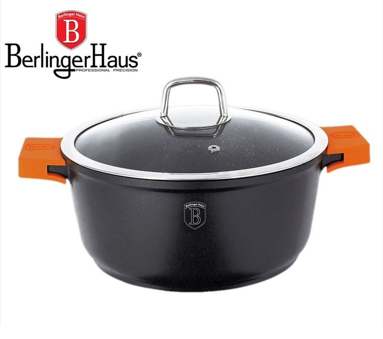 Berlinger Haus, Granit Diamond, garnek granitowy, 2.4l