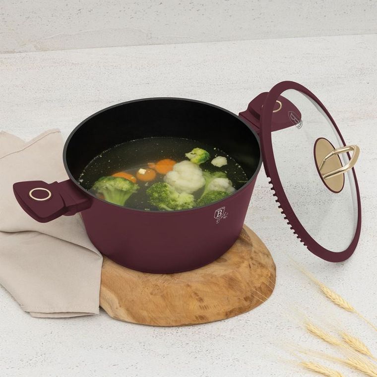 Berlinger Haus, Leonardo, garnek tytanowy z pokrywą, 8l