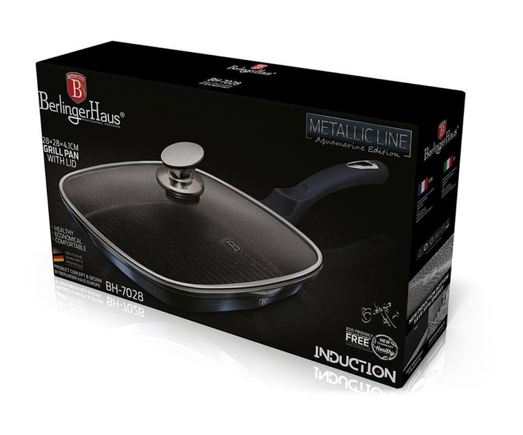 Berlinger Haus, patelnia grillowa, 28 cm