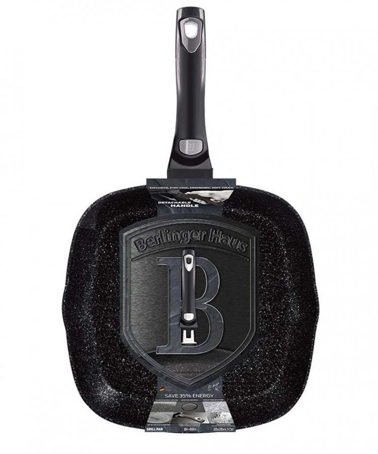 Berlinger Haus, patelnia grillowa, Carbon Pro