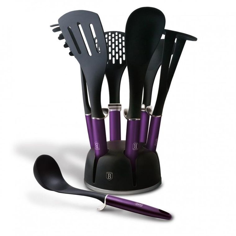 Berlinger Haus, Purple, zestaw przyborów kuchennych