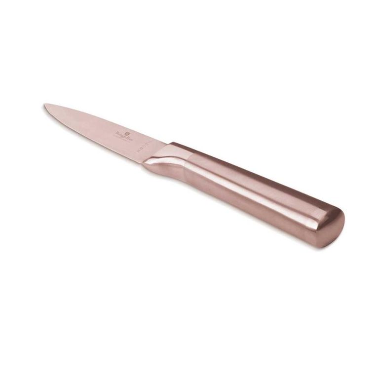 Berlinger Haus, Rose Gold, stalowy nóż do obierania, 9,5 cm, bh-2939