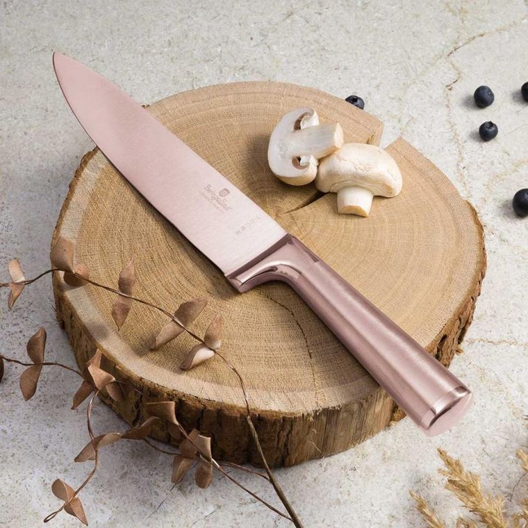Berlinger Haus, Rose Gold, stalowy nóż szefa kuchni, 22 cm, BH-2934