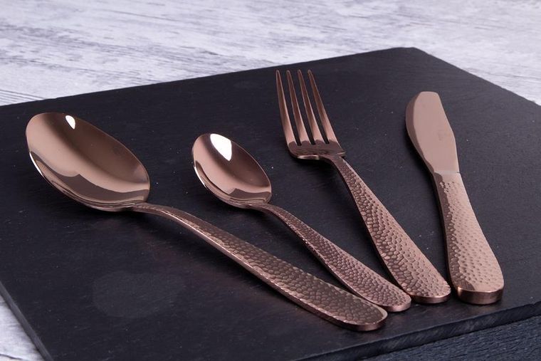 Berlinger Haus, Rose Gold, sztućce, 24 elementy, BH-2619