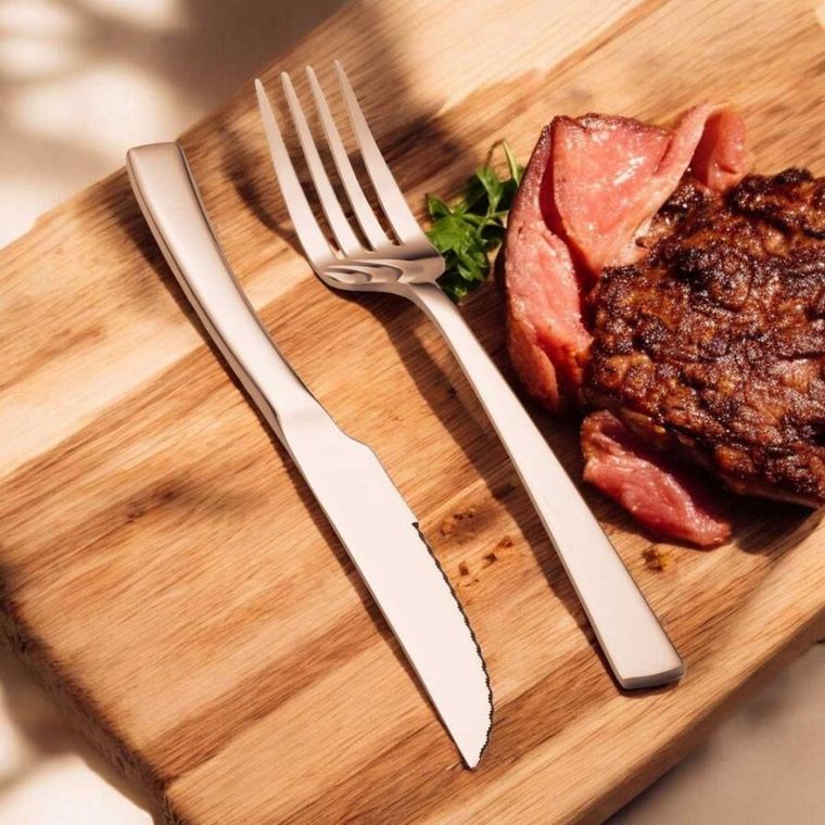 Berlinger Haus, Rose Gold, zestaw sztućców do steków, 12 szt., BH-3088