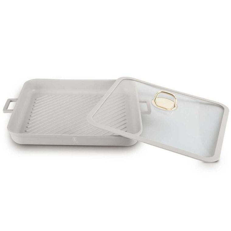 Berlinger Haus, Sahara, patelnia tytanowa z pokrywą, 34-34 cm