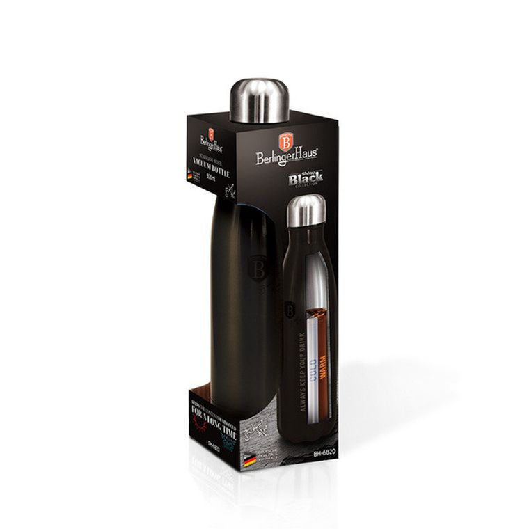 Berlinger Haus, Shiny Black, termos, 0.5l