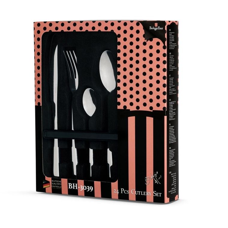 Berlinger Haus, sztućce, połysk, 24 elementy