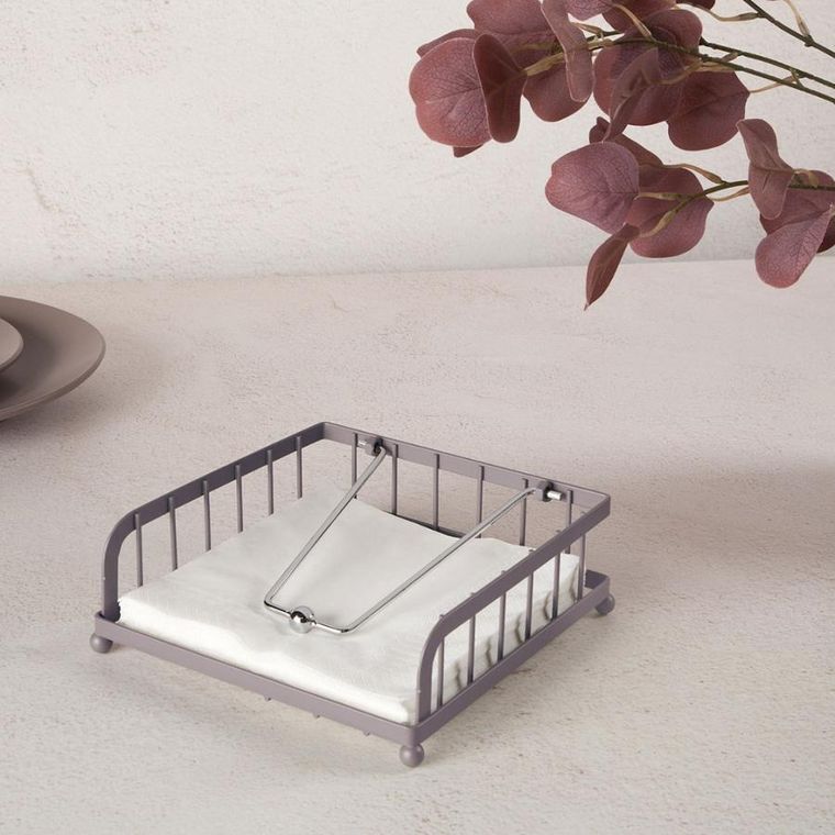 Berlinger Haus, Taupe, serwetnik z dociskiem