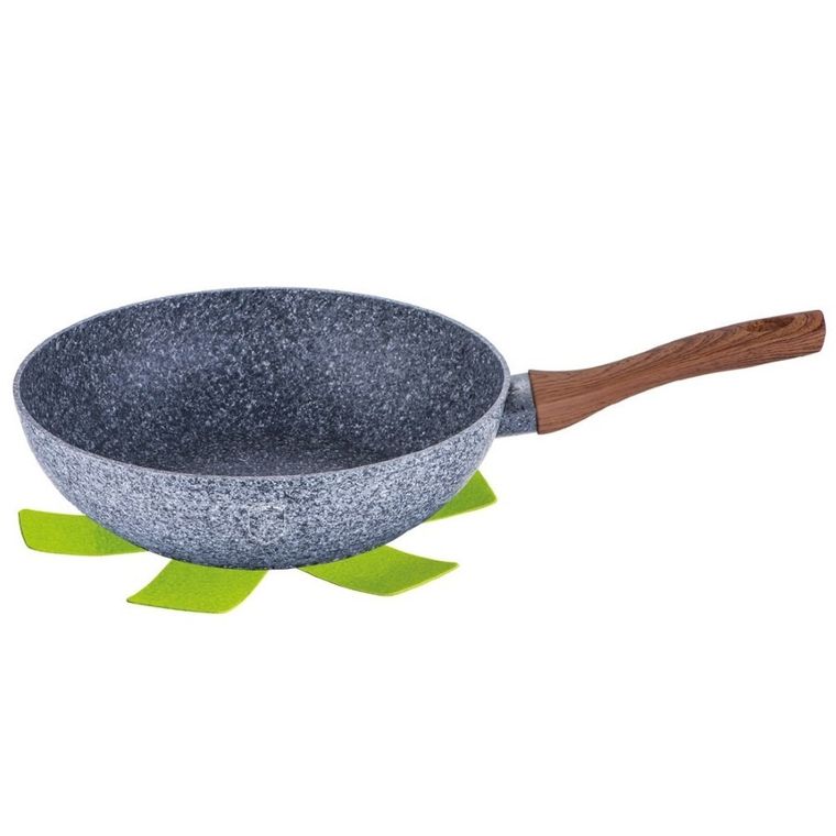 Berlinger Haus, wok granitowy, 28 cm, Forest Line