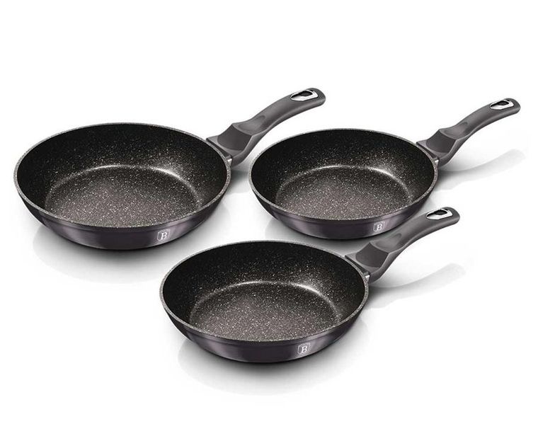 Berlinger Haus, zestaw 3 patelni granitowych