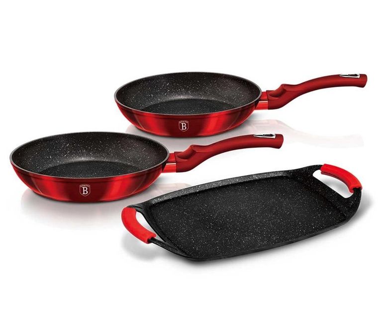 Berlinger Haus, zestaw patelni granitowych