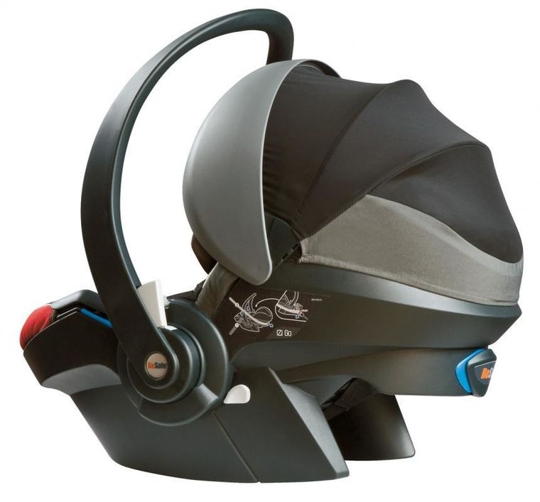 BeSafe, iZi Go, fotelik samochodowy, 0-13 kg, czarny