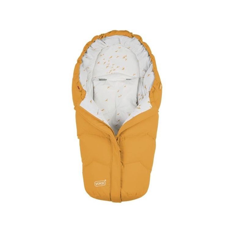 BeSafe, Voksi, Move, śpiworek do fotelika i wózka, musztardowy