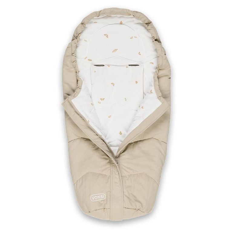 BeSafe Voksi, śpiworek do fotelika i wózka Move Light, piaskowy