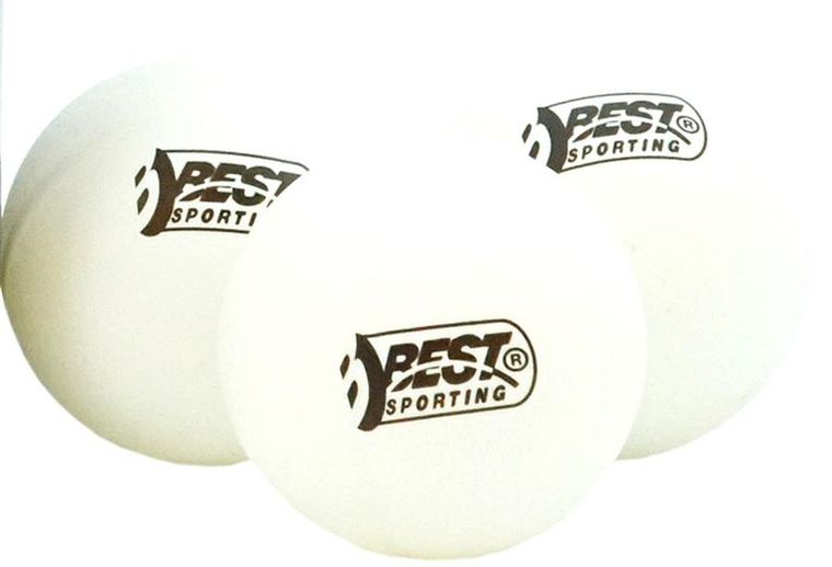 Best Sporting, piłeczki do tenisa stołowego, białe, 24 szt.