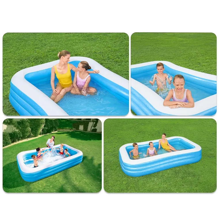 Bestway, basen dmuchany, rodzinny, 3w1, 305-183-56 cm