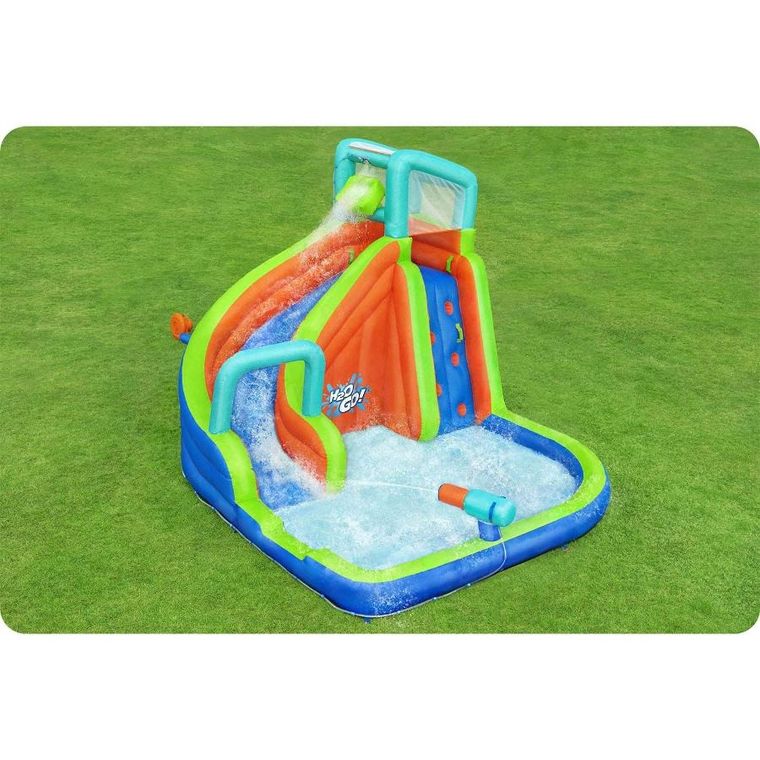 Bestway, basen dmuchany ze zjeżdzalnią, wodny plac zabaw, 365-320-270 cm