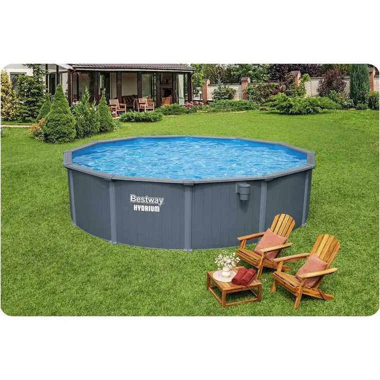 Bestway, basen ogrodowy, panelowy, całoroczny, 13w1, 549-132 cm