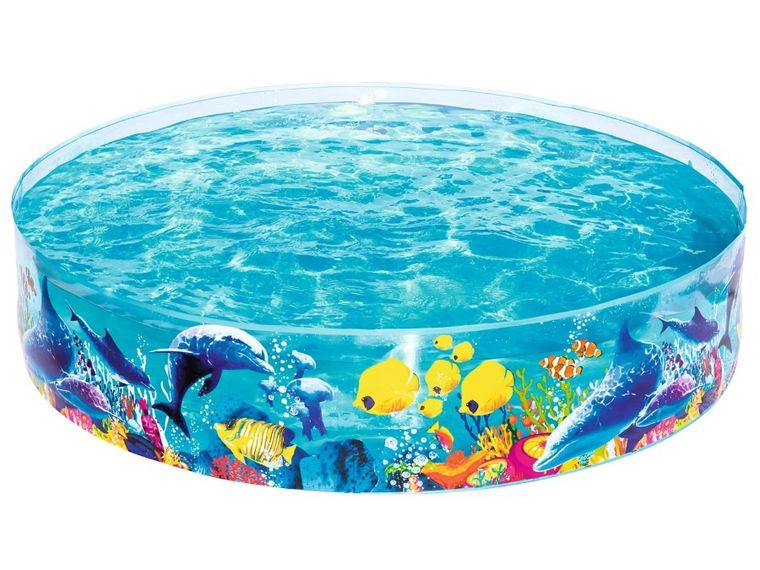 Bestway, basen rozporowy, okrągły, świat morskich zwierząt, 38-183 cm