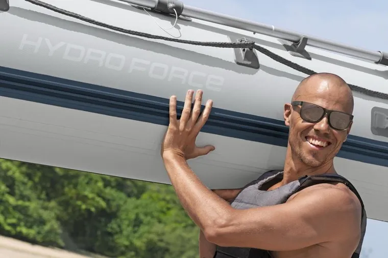 Bestway, dmuchany ponton, 335-167-47 cm