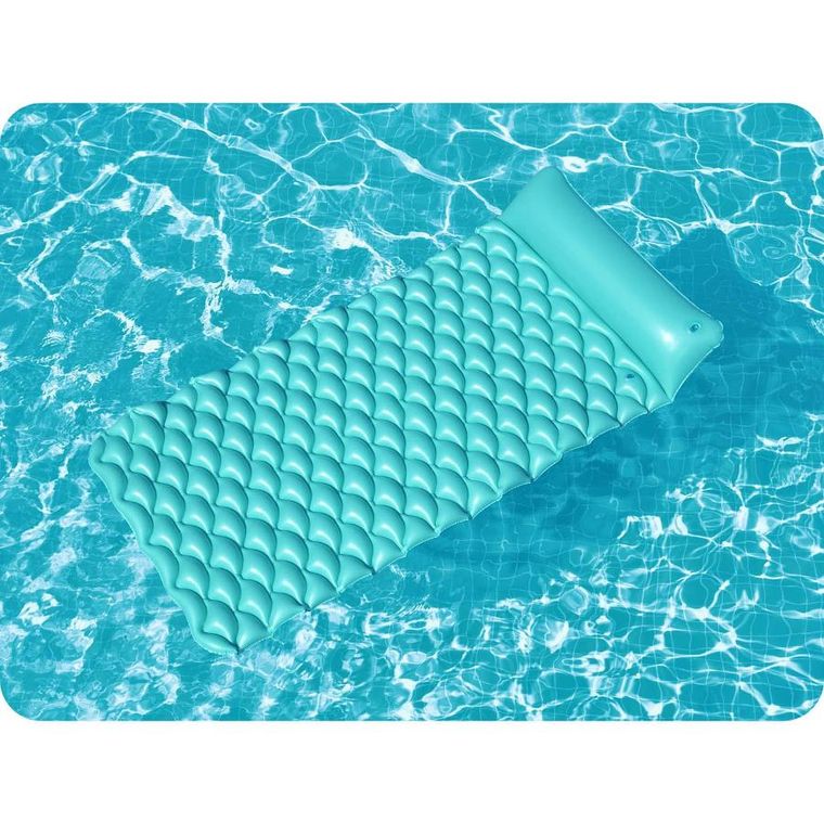 Bestway, Float'n'Roll, materac plażowy, 213-86 cm, turkusowy