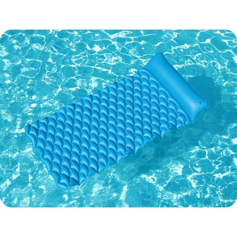 Bestway, Float'n'Roll, materac plażowy, niebieski, 213-86 cm