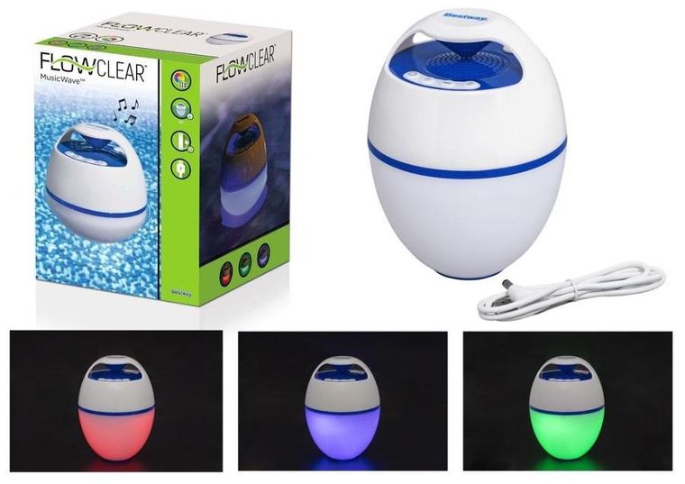 Bestway, głośnik do basenu z LED