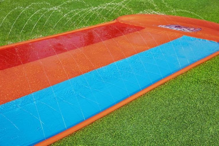 Bestway, H2oGo!, ślizgawka potrójna, tsunami z rampą, 4.88 m