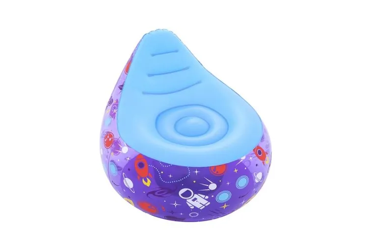 Bestway, Kosmos LED, fotel dmuchany, fioletowy, 72-72-64 cm